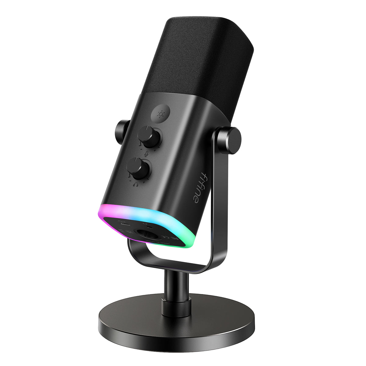 FIFINE AM8 RGB USB/XLR Dynamic Gaming Microphone