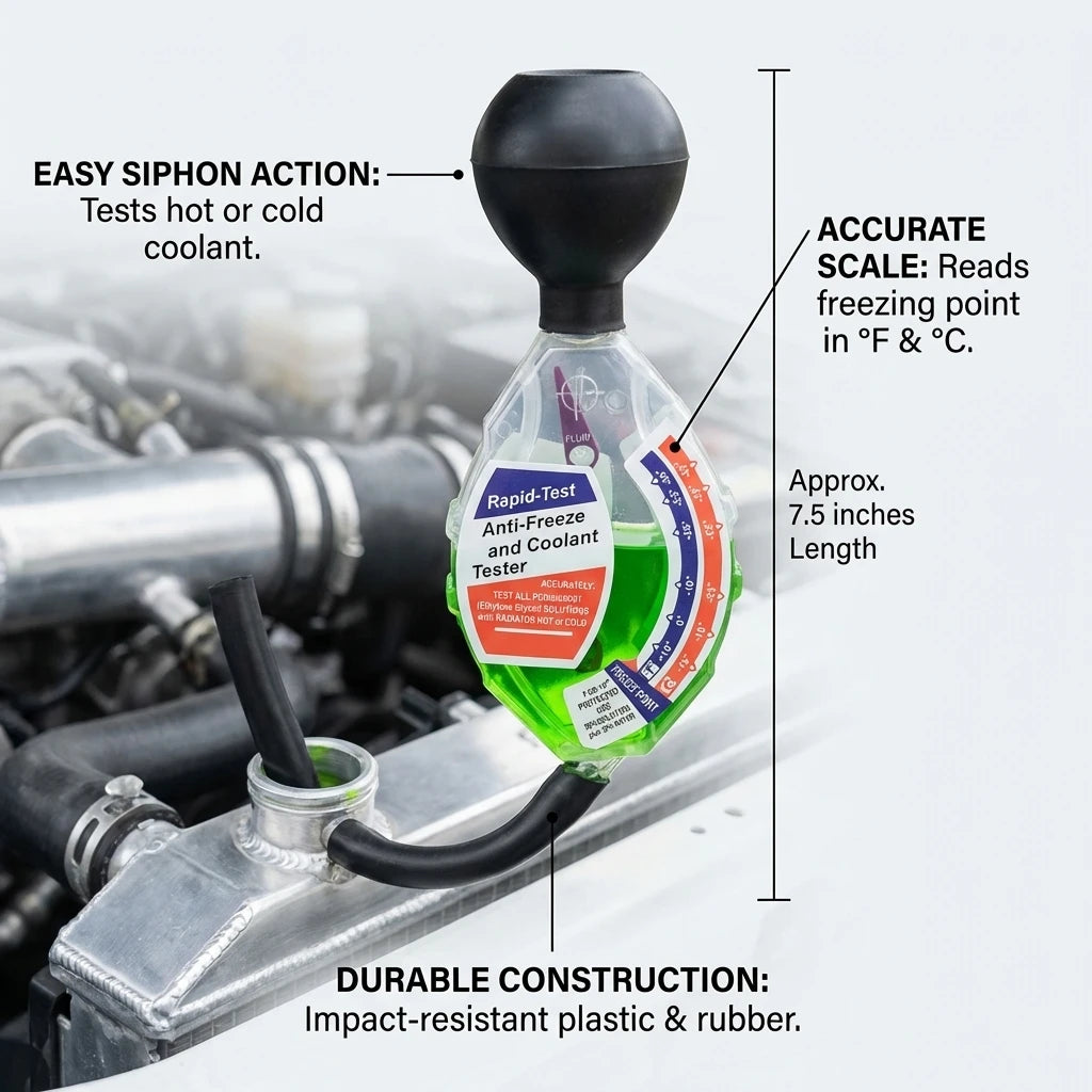 Car Radiator Coolant & Antifreeze Tester