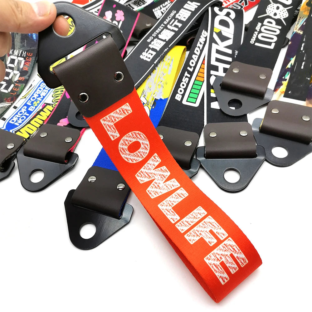 JDM-Style Decorative Tow Strap Belt