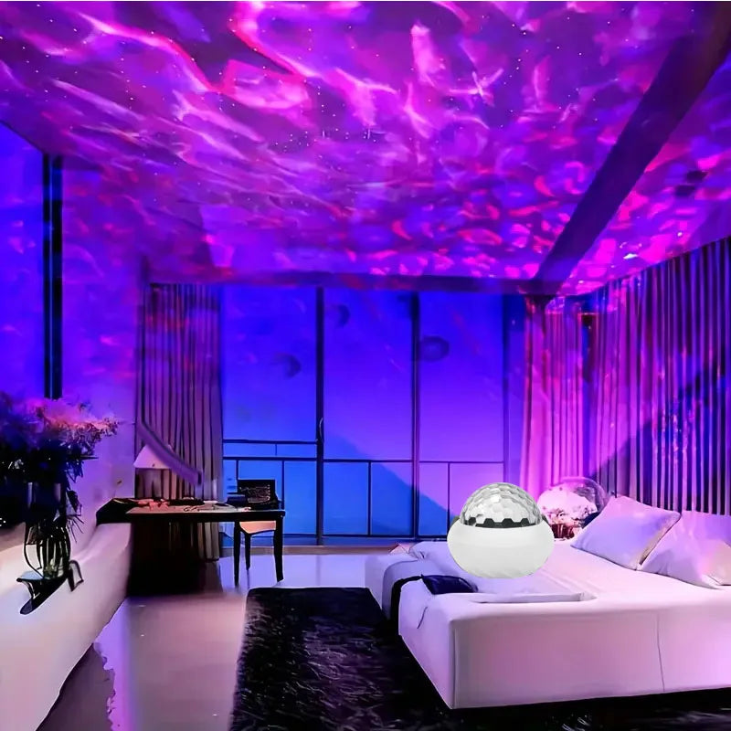 USB Aurora & Water Ripple Projector Light