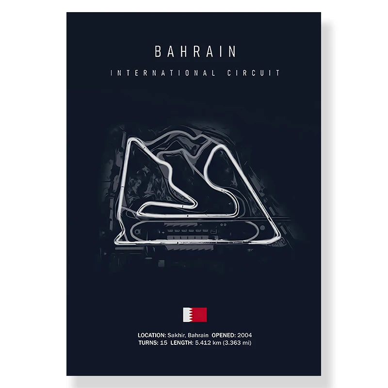 Imola & Monaco Circuit Wall Art Collection