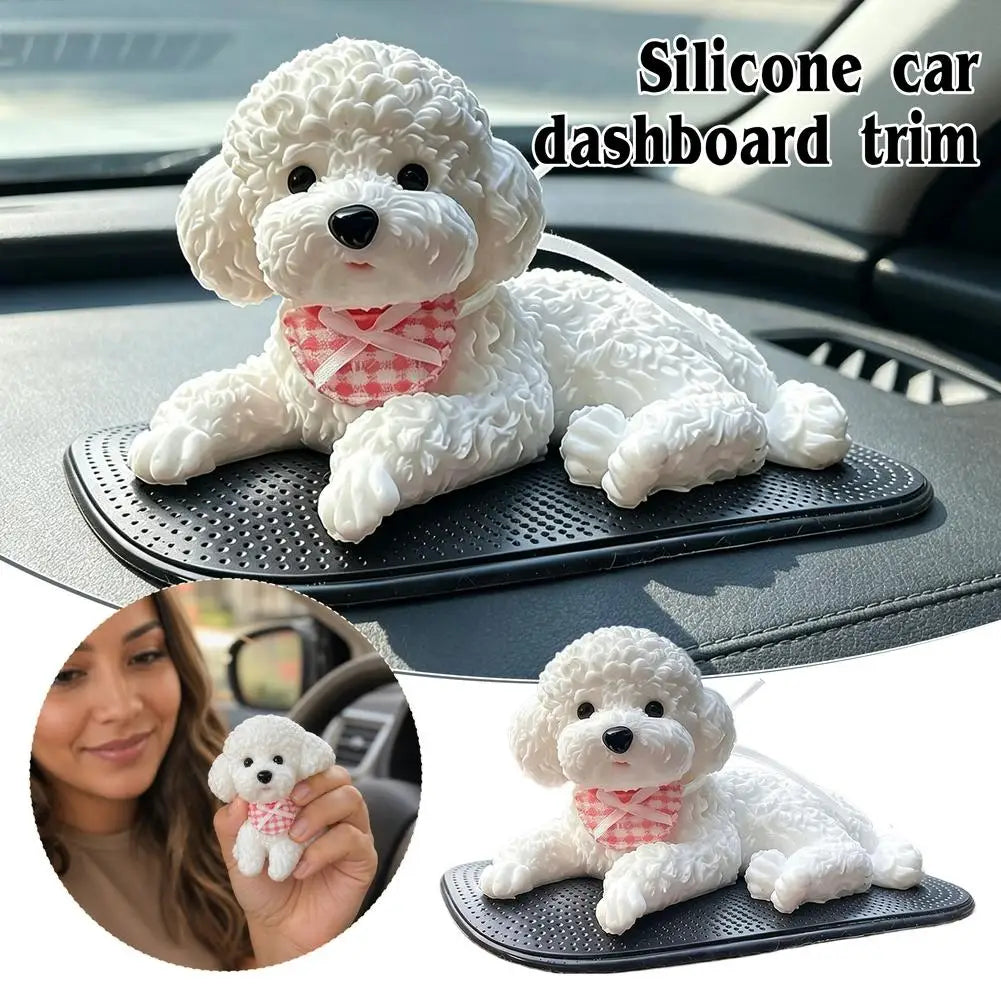 Silicone Teddy Dog Dashboard Anti-Slip Holder