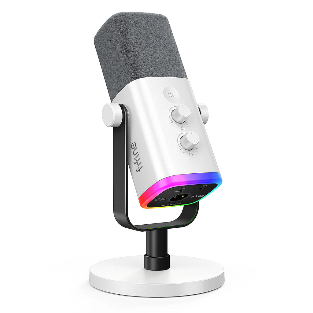 FIFINE AM8 RGB USB/XLR Dynamic Gaming Microphone