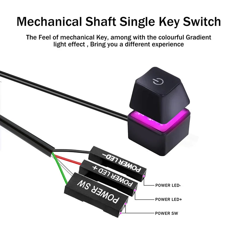 RGB Desktop PC Power Switch – 1.8m