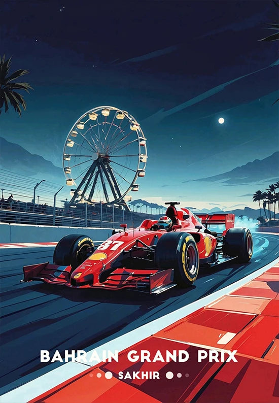 Iconic Racing Car Wall Art Collection