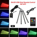 RGB Car Interior Ambient Light Kit