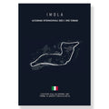 Imola & Monaco Circuit Wall Art Collection