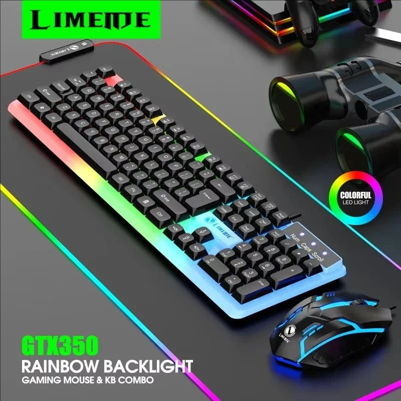 GTX350 RGB Gaming Keyboard & Mouse Set