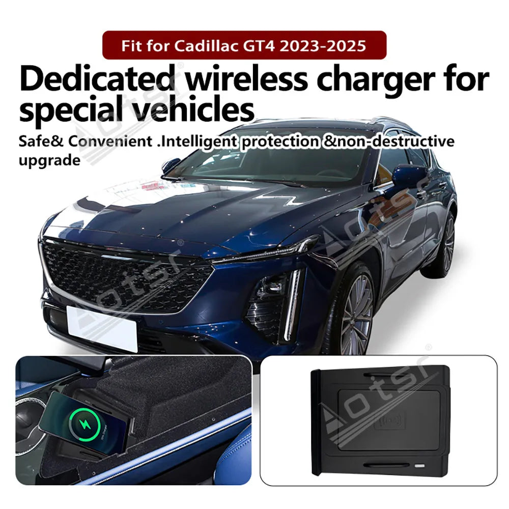 Cadillac GT4 Wireless Car Charging Pad (2023–2025)