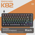 75% Hot-Swap Mechanical Gaming Keyboard with Media Knob