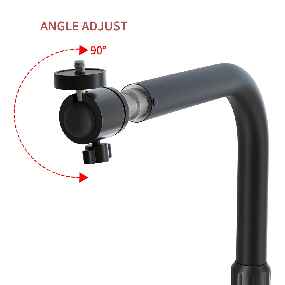 Adjustable Desk C-Stand Mount with Ball Head