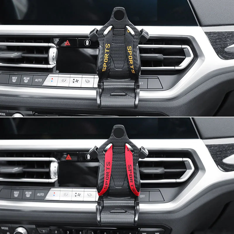 RaceMount™ – Racing Seat Air Vent Phone Holder
